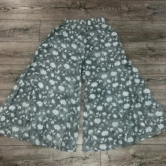 Rare luxury lotasi unique BoHo oversized baggy flare Wide leg extreme - Picture 2 of 4